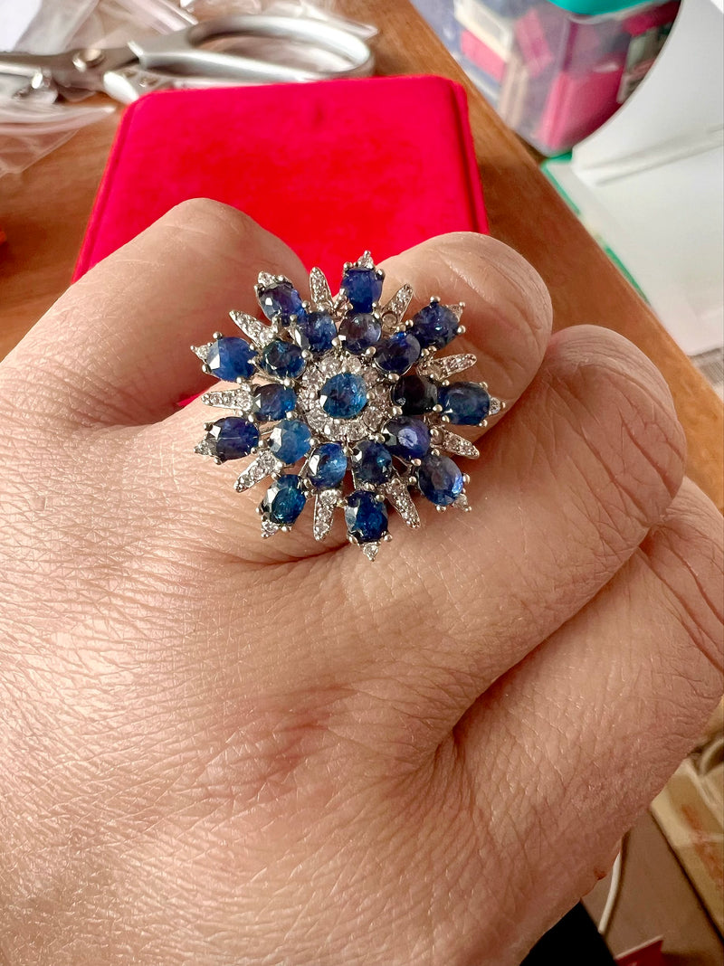 Natural Sapphire Ring
