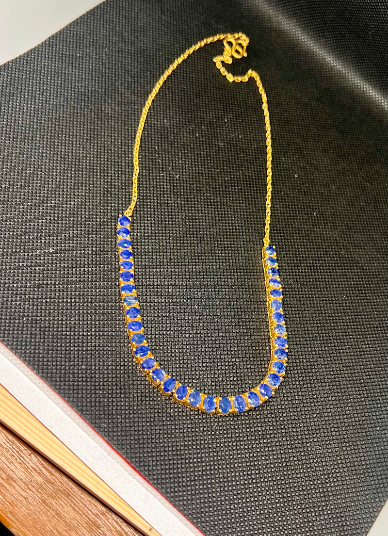 Natural Sapphire Necklace