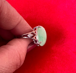 Natural Jadeite Ring