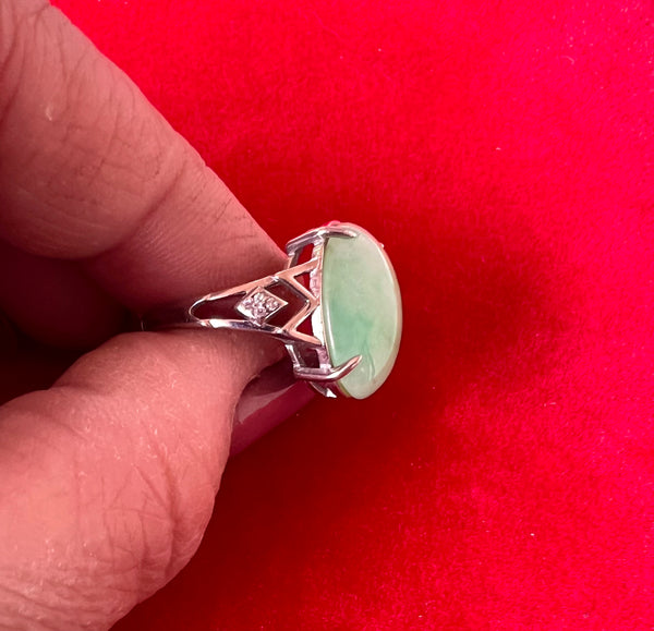 Natural Jadeite Ring