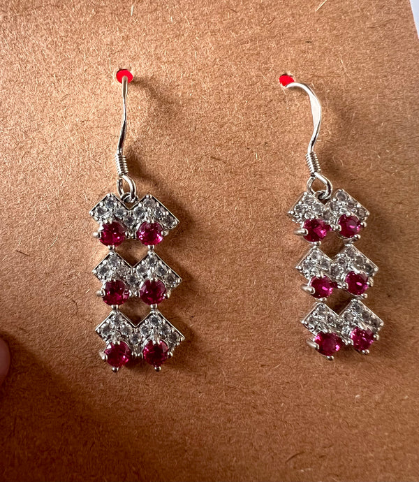 Ruby Earrings