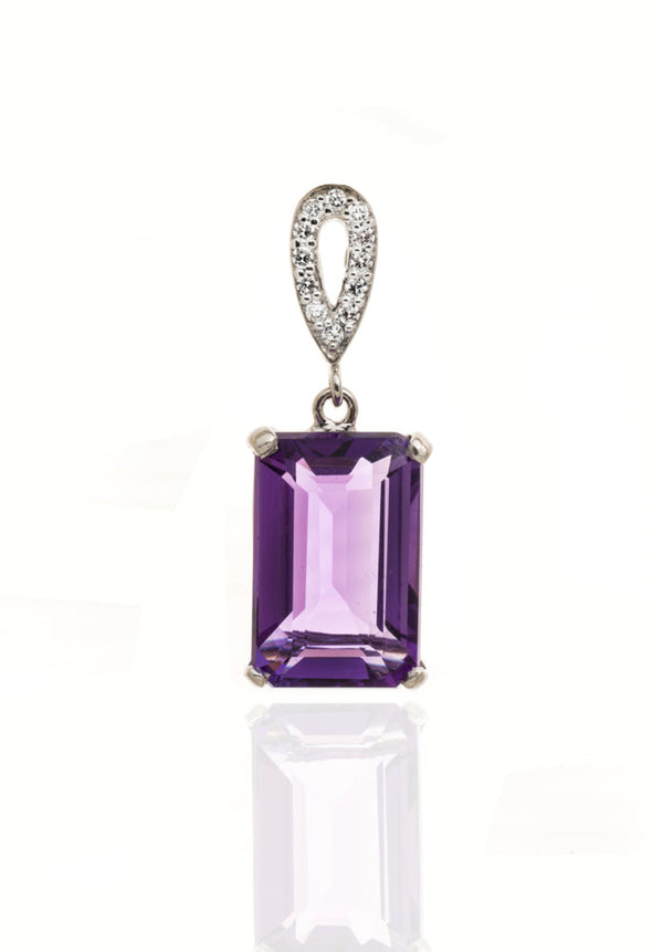 Genuine Amethyst Pendent