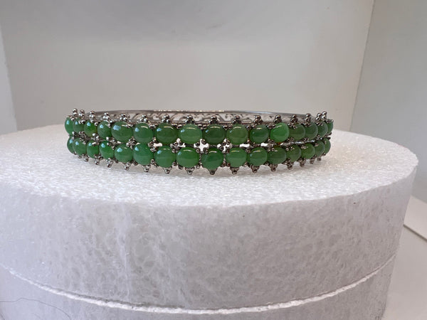 Natural Myanmar Jade Bracelet