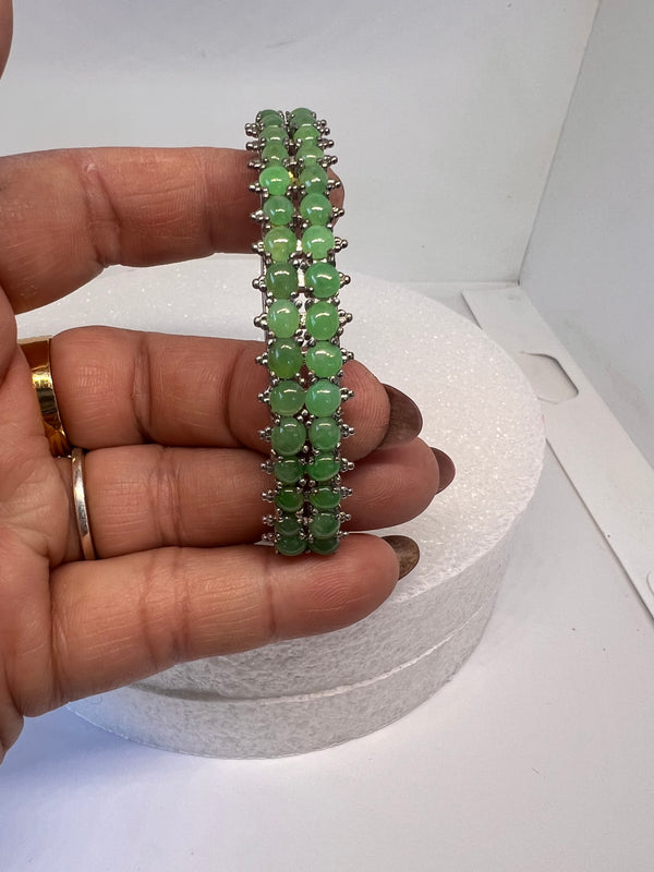 Natural Myanmar Jade Bracelet