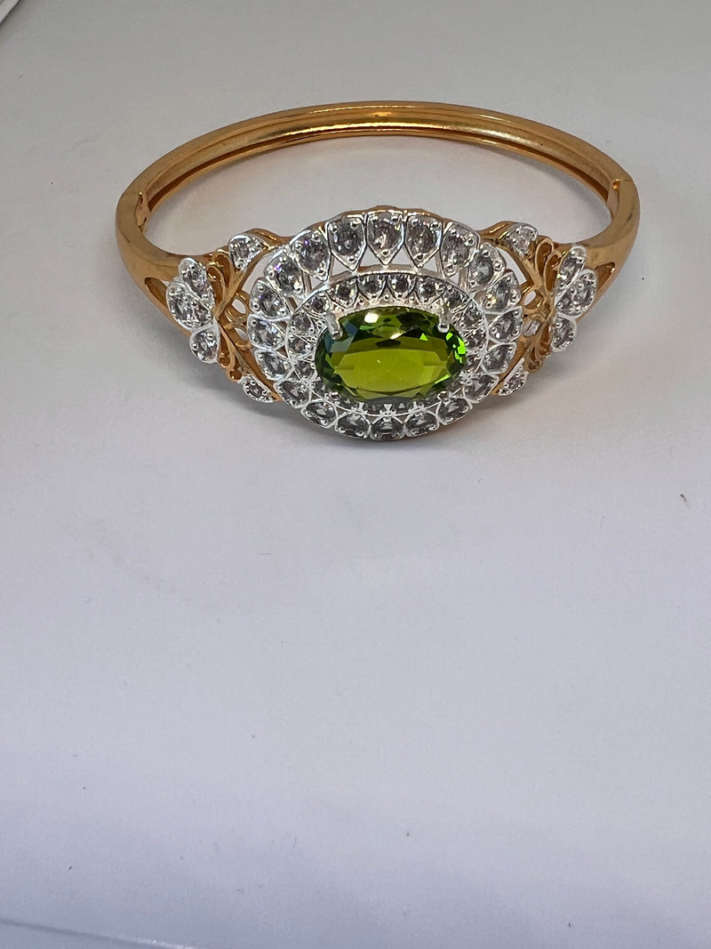 Natural Peridot Bracelet