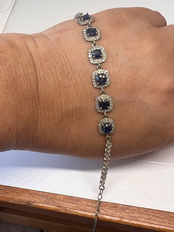Natural Sapphire Bracelet