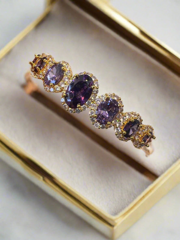 Natural Amethyst Bracelet