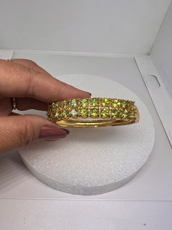 Natural Peridot Bracelet