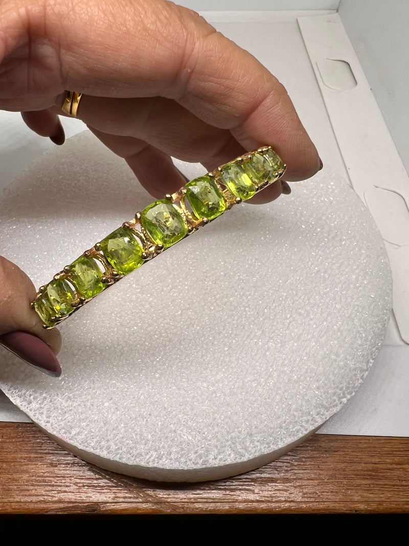 Genuine Peridot Bracelr