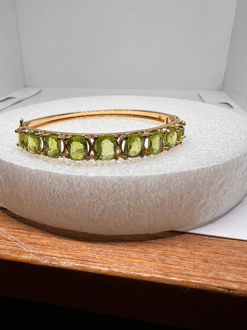 Genuine Peridot Bracelr