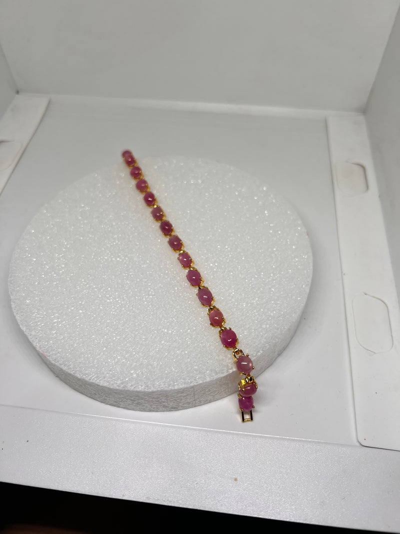 Natural Ruby Bracelet