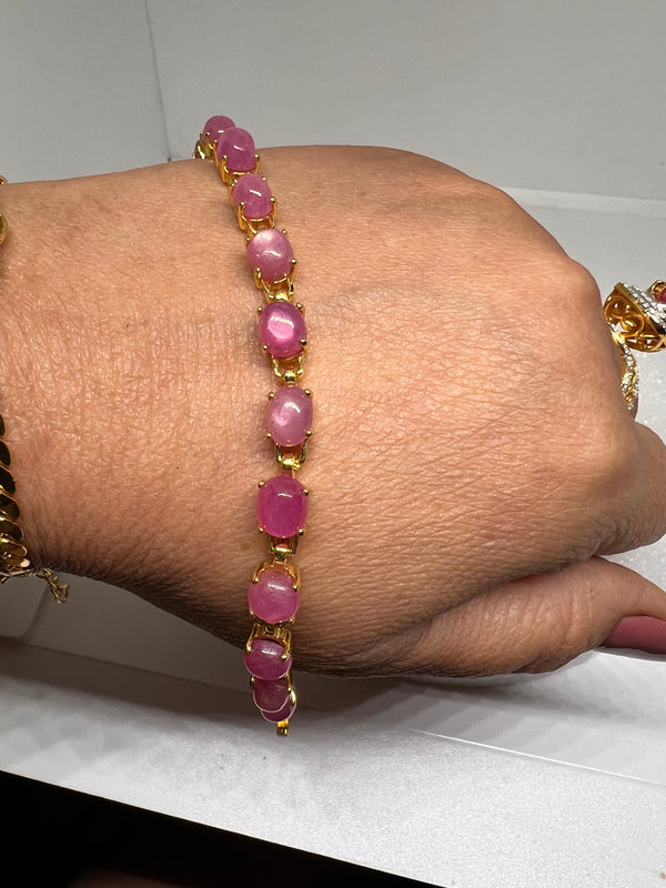Natural Ruby Bracelet