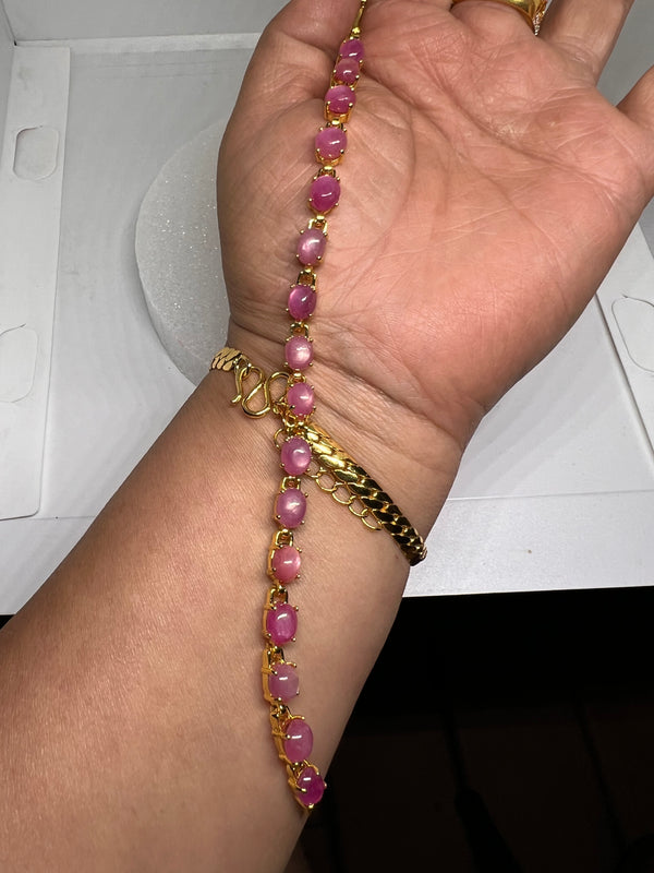 Natural Ruby Bracelet