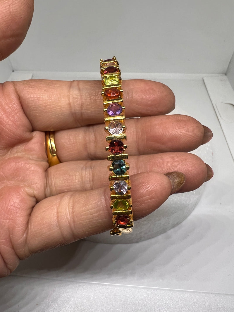 Colorful Spinel Bracelet