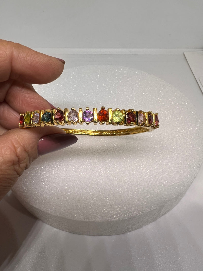 Colorful Spinel Bracelet