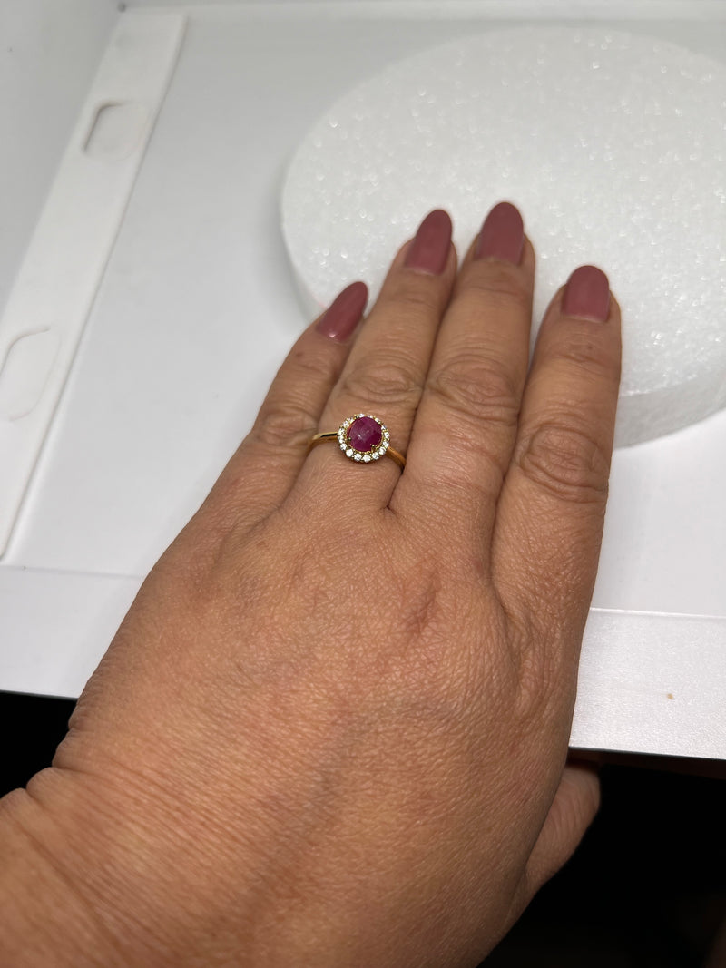 Genuine Ruby Ring