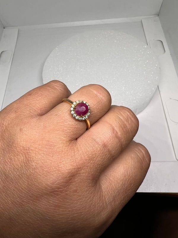 Genuine Ruby Ring