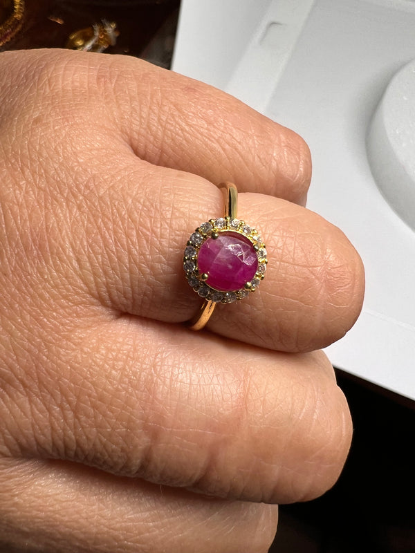 Genuine Ruby Ring