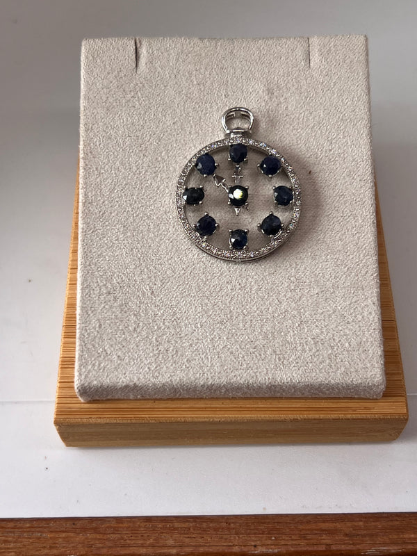 Genuine Sapphire Pendant