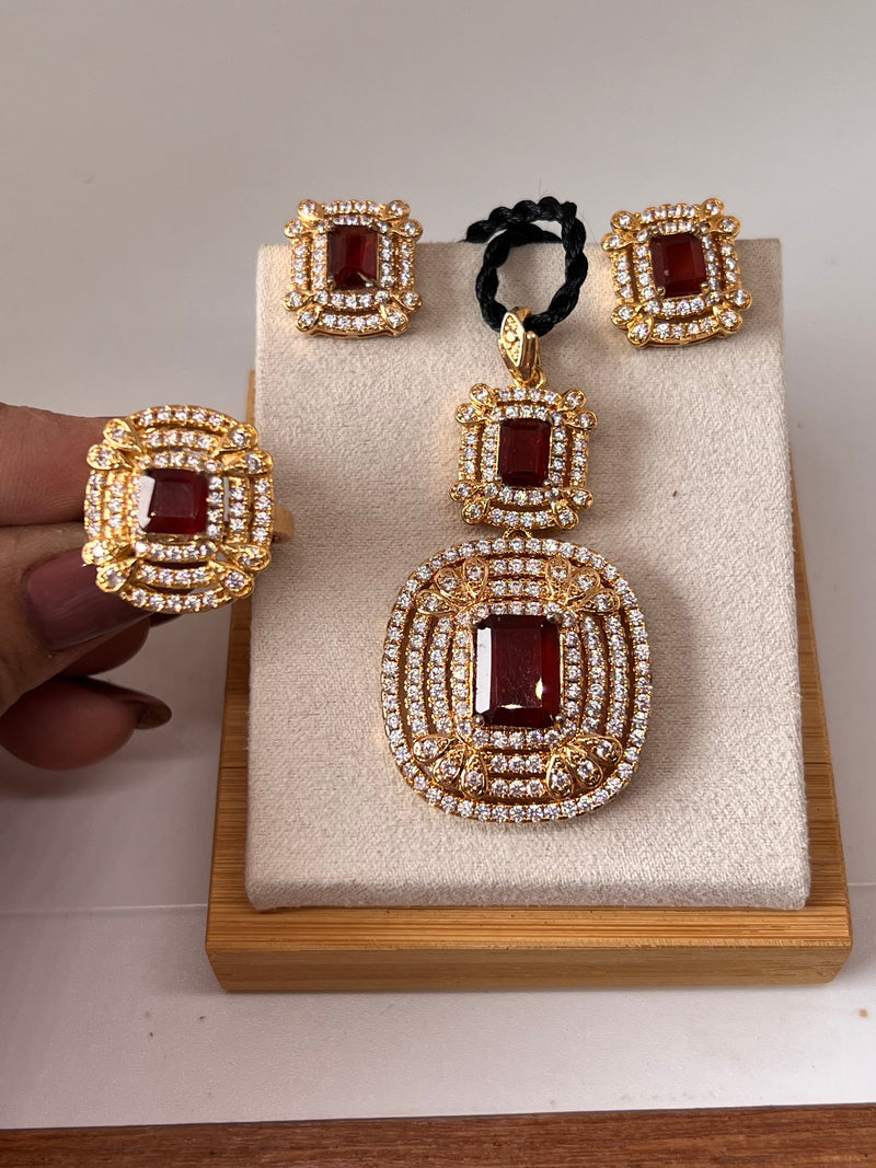 Natural Garnet Set