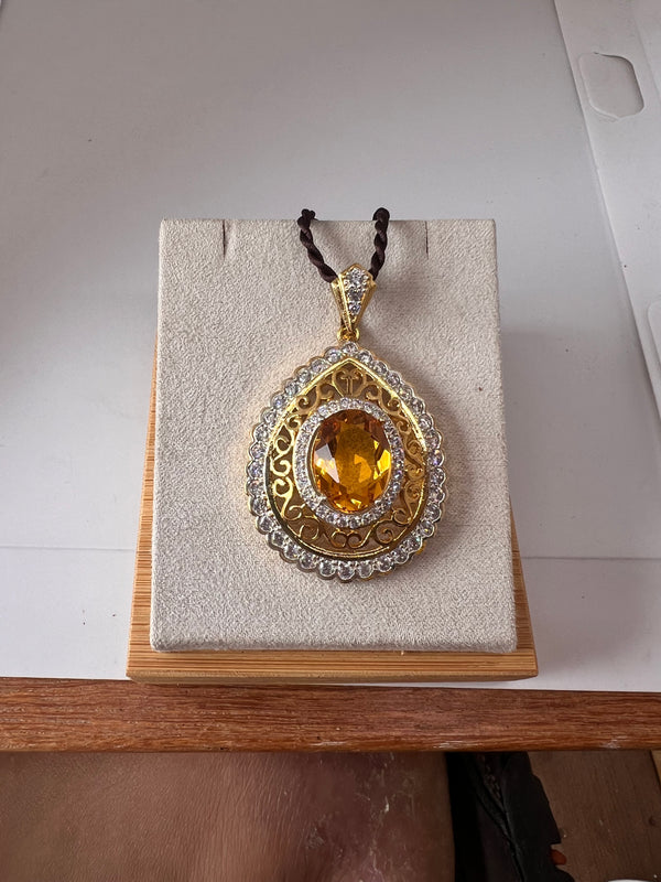 Natural CitrinePendant
