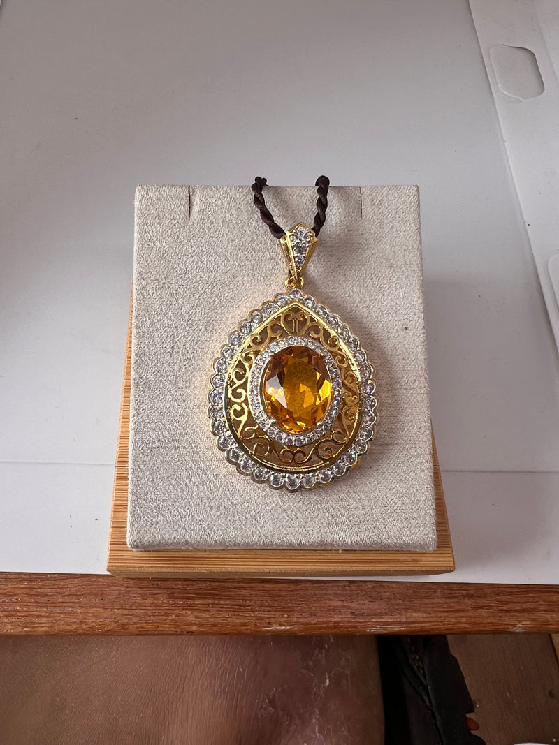 Natural CitrinePendant