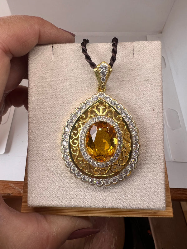 Natural CitrinePendant