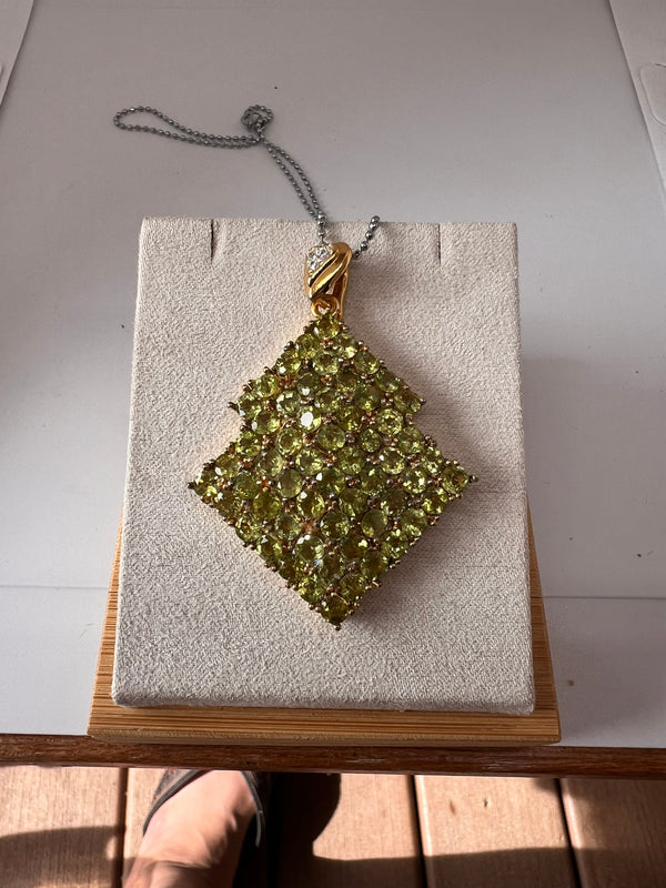 Genuine Peridot Pendant