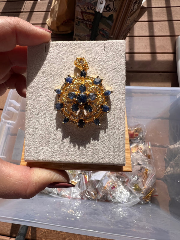 Sapphire Pendant
