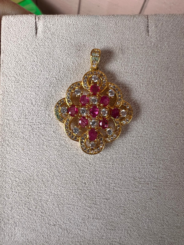 Mogok Ruby Pendant