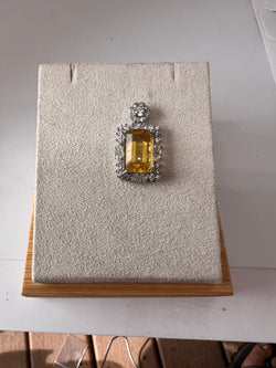 Natural Citrine Pendant