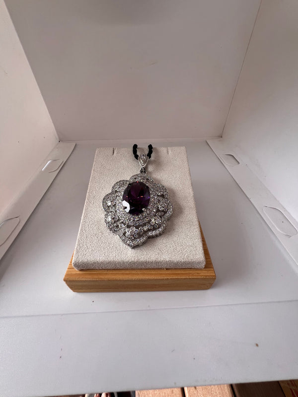 Genuine Amethyst Pendant