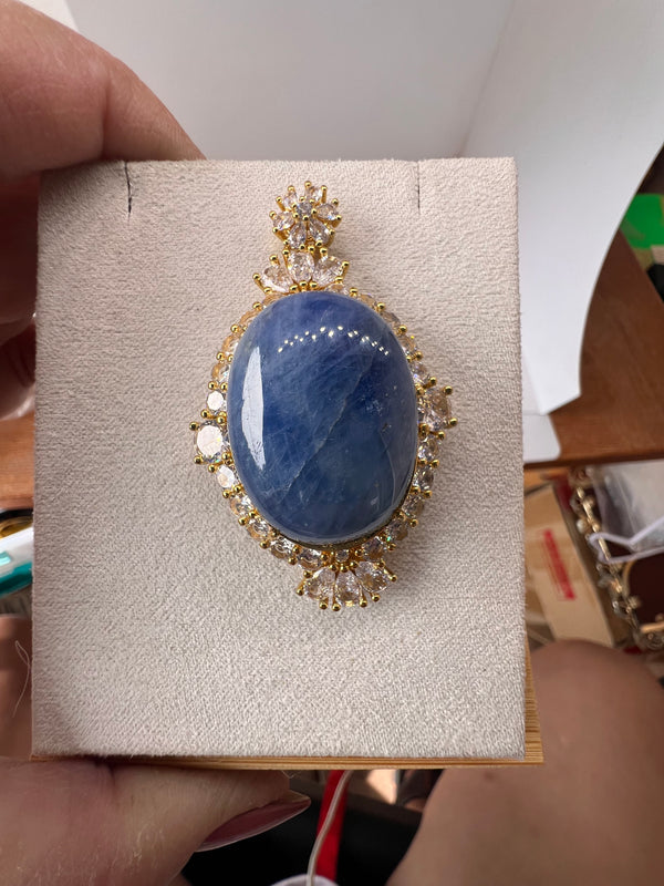 Genuine Sapphire Pendant