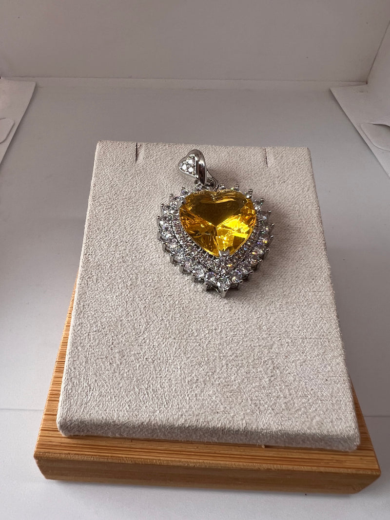 Natural Citrine Pendant