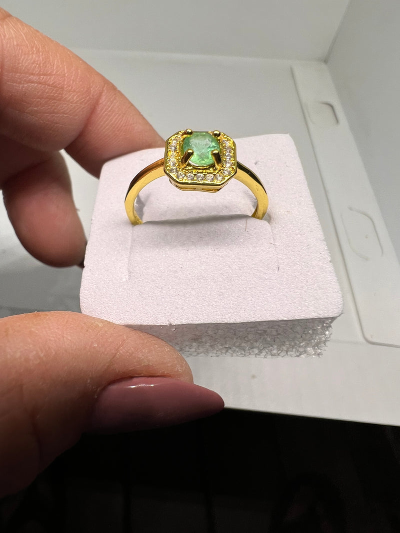 Natural Emerald Ring