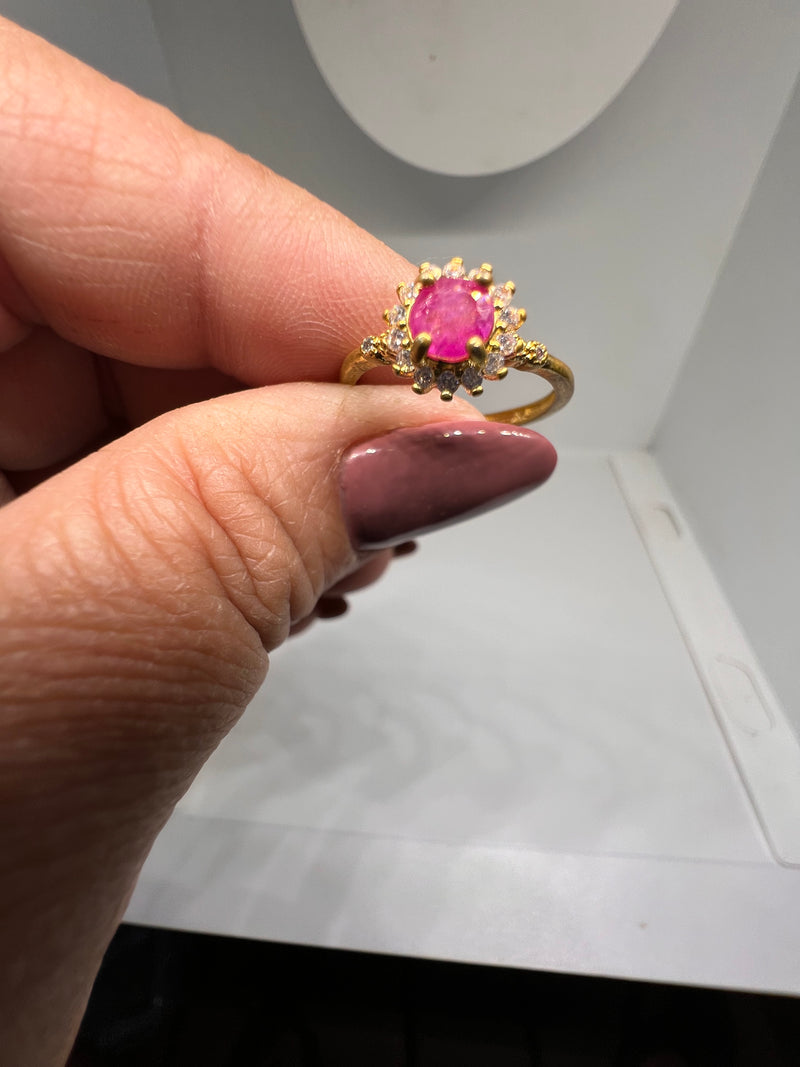 Natural Ruby ring