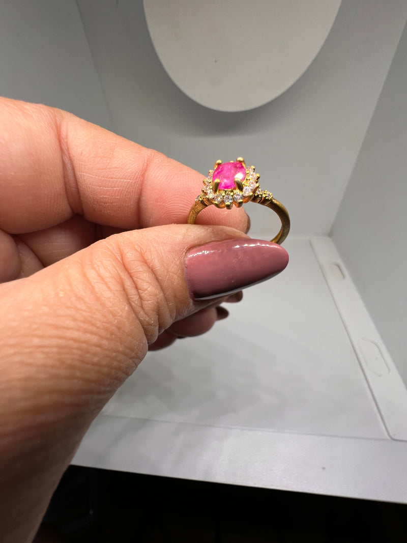 Natural Ruby ring