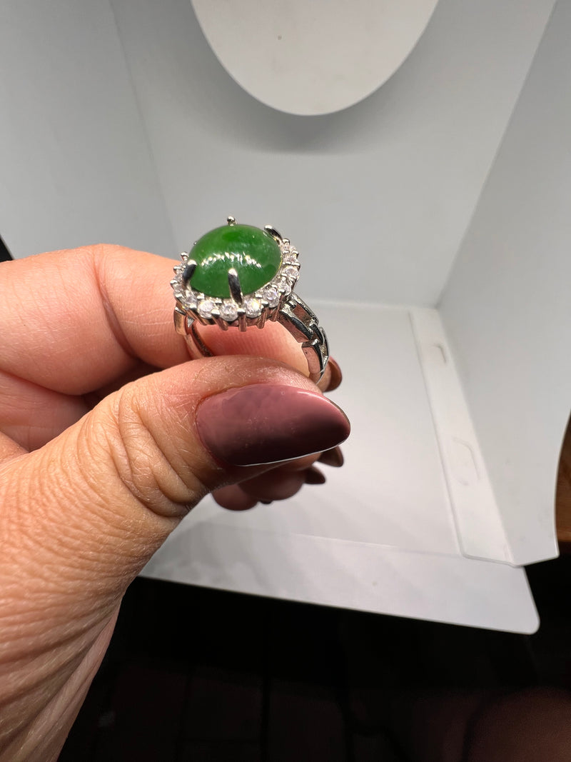 Made Jadeite Myanmar ring