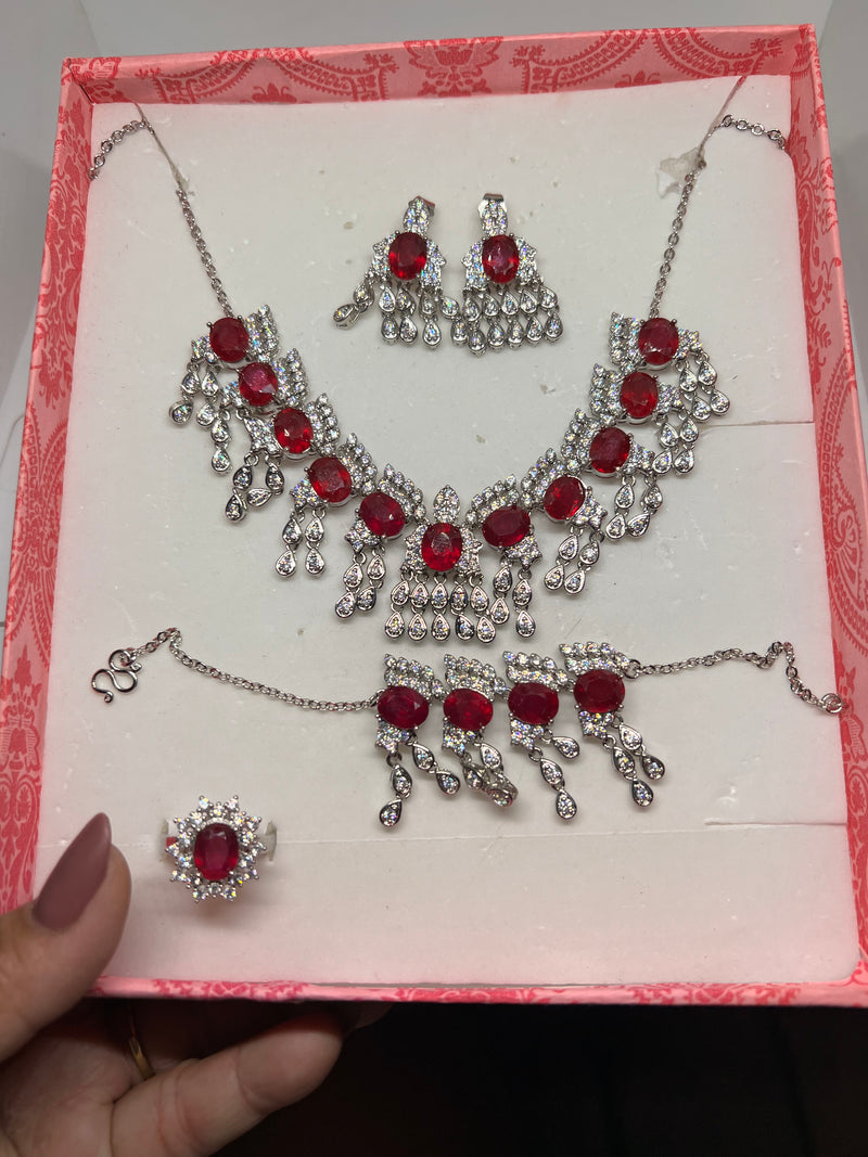 Natural Ruby Set