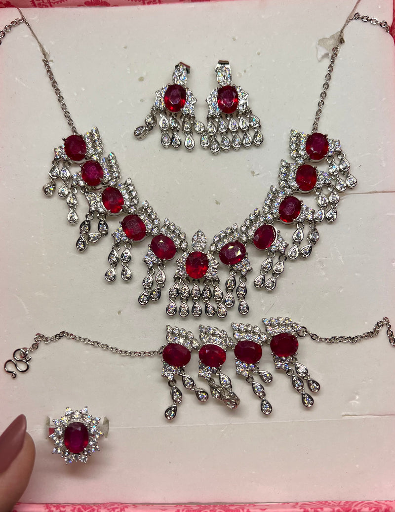 Natural Ruby Set