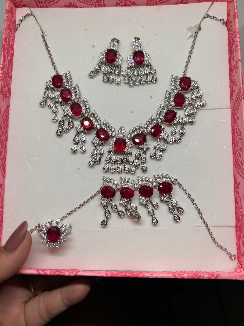 Natural Ruby Set