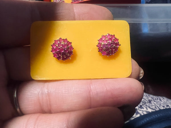Ruby Earrings