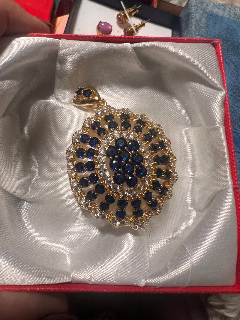 Sapphire Pendant