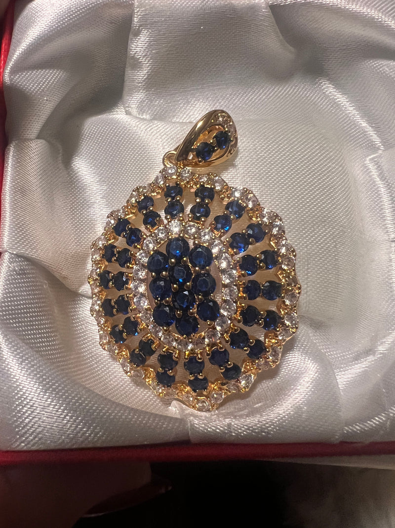 Sapphire Pendant