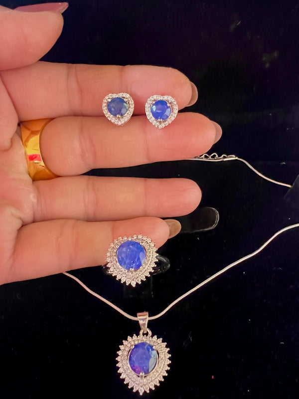 Natural Sapphire Set